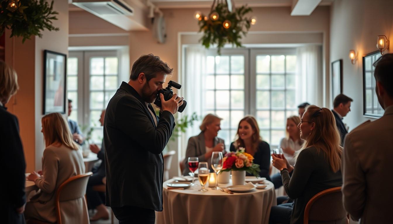 Kleine Events professionell festhalten